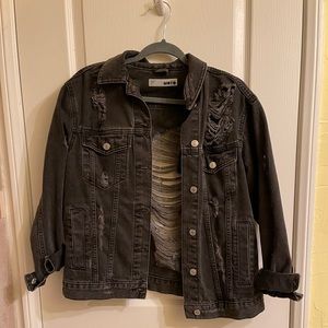 Top shop black Jean jacket